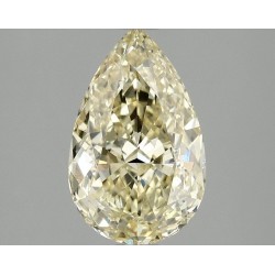 Diament laboratoryjny o barwie fantazyjnej szlif gruszkowy, 2.1ct, VVS2, Fancy Intense Yellow, IGI LG694507210