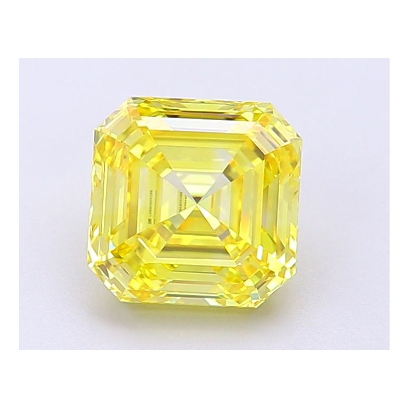 Diament laboratoryjny o barwie fantazyjnej szlif szmaragdowy kwadratowy, 1.92ct, VVS2, Fancy Vivid Yellow, IGI LG694504089 Diament laboratoryjny o barwie fantazyjnej szlif szmaragdowy kwadratowy, 1.92ct, VVS2, Fancy Vivid Yellow, IGI LG694504089