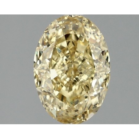 Diament laboratoryjny o barwie fantazyjnej szlif owalny, 2.03ct, VVS2, Fancy Vivid Yellow, IGI LG698523560