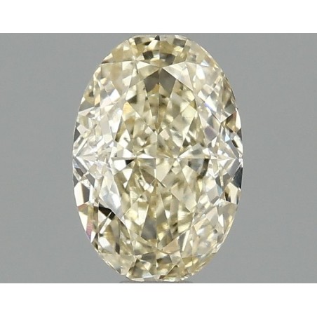 Diament laboratoryjny o barwie fantazyjnej szlif owalny, 1.09ct, VVS2, Fancy Yellow, IGI LG696595003