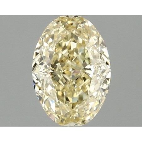 Diament laboratoryjny o barwie fantazyjnej szlif owalny, 1.07ct, VVS2, Fancy Intense Yellow, IGI LG697504943