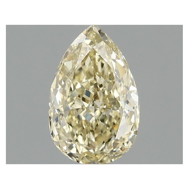 Diament laboratoryjny o barwie fantazyjnej szlif gruszkowy, 1ct, VVS2, Fancy Intense Yellow, IGI LG696595002
