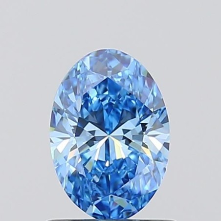 Diament laboratoryjny o barwie fantazyjnej szlif owalny, 0.71ct, VVS1, Fancy Vivid Blue, IGI LG717556904
