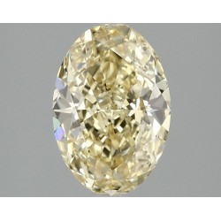 Diament laboratoryjny o barwie fantazyjnej szlif owalny, 2.1ct, VVS2, Fancy Intense Yellow, IGI LG698504898