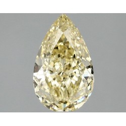 Diament laboratoryjny o barwie fantazyjnej szlif gruszkowy, 1.58ct, VVS2, Fancy Vivid Yellow, IGI LG698584766