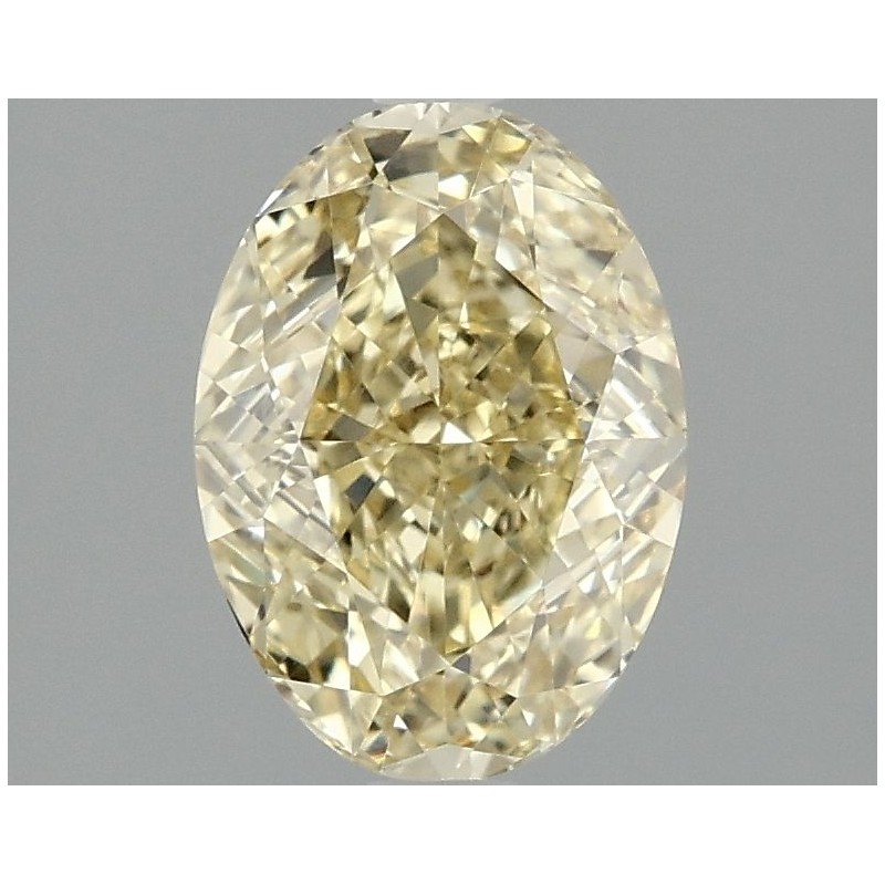 Diament laboratoryjny o barwie fantazyjnej szlif owalny, 1.99ct, VVS2, Fancy Intense Yellow, IGI LG700520081