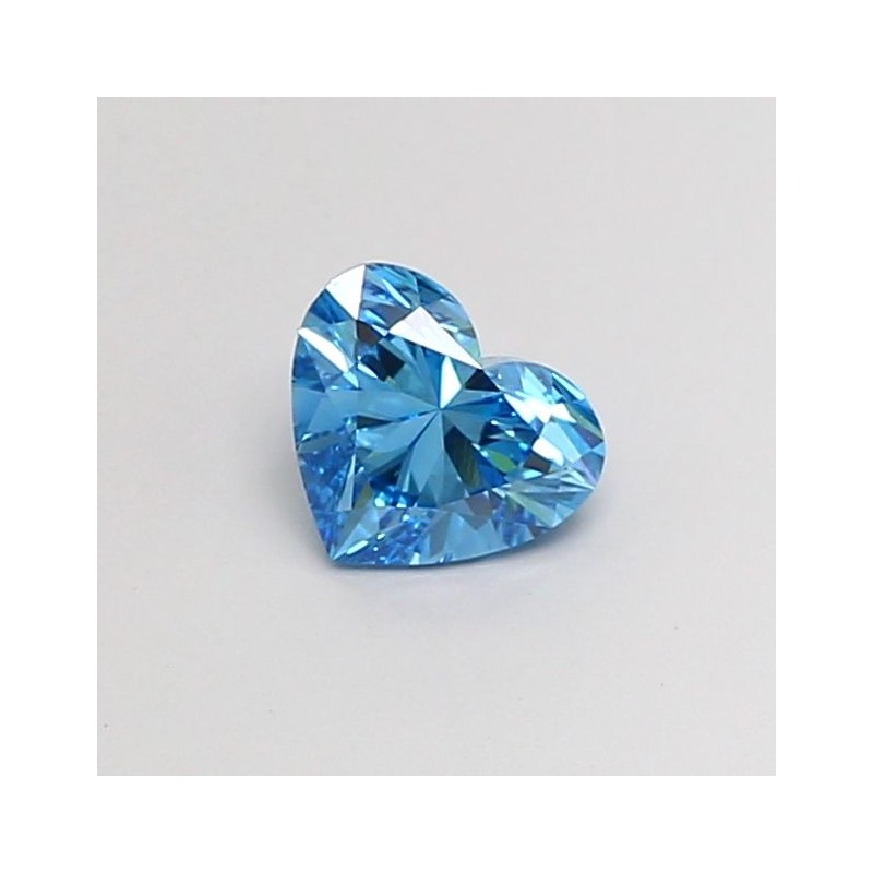 Diament laboratoryjny o barwie fantazyjnej serce, 1.03ct, VVS2, Fancy Vivid Blue, IGI LG738518317 Diament laboratoryjny o barwie fantazyjnej serce, 1.03ct, VVS2, Fancy Vivid Blue, IGI LG738518317