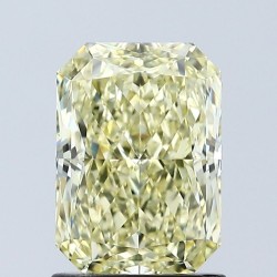 Diament laboratoryjny o barwie fantazyjnej radiant, 1.58ct, VVS2, Fancy Intense Yellow, IGI LG673404423