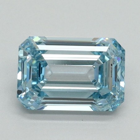 Diament laboratoryjny o barwie fantazyjnej szlif szmaragdowy, 1.15ct, VVS2, Fancy Intense Blue, IGI LG710541741