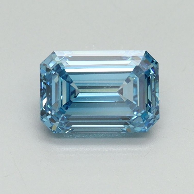 Diament laboratoryjny o barwie fantazyjnej szlif szmaragdowy, 1.06ct, VVS2, Fancy Vivid Blue, IGI LG707519278 Diament laboratoryjny o barwie fantazyjnej szlif szmaragdowy, 1.06ct, VVS2, Fancy Vivid Blue, IGI LG707519278
