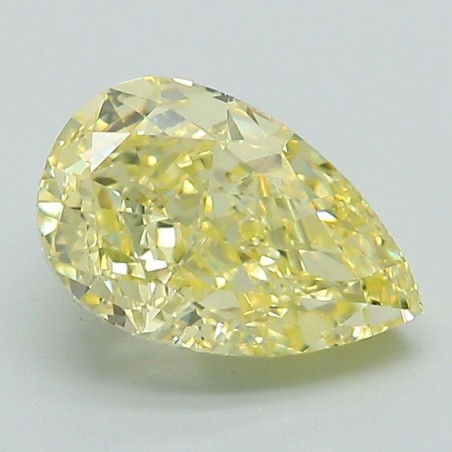 Diament laboratoryjny o barwie fantazyjnej szlif gruszkowy, 2ct, VVS2, Fancy Intense Yellow, IGI LG713545158