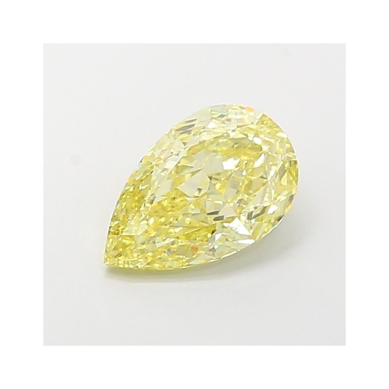 Diament laboratoryjny o barwie fantazyjnej szlif gruszkowy, 2.06ct, VVS2, Fancy Yellow, IGI LG720514131