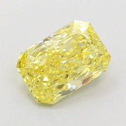 Diament laboratoryjny o barwie fantazyjnej radiant, 2.31ct, VVS2, Fancy Intense Yellow, IGI LG720514132