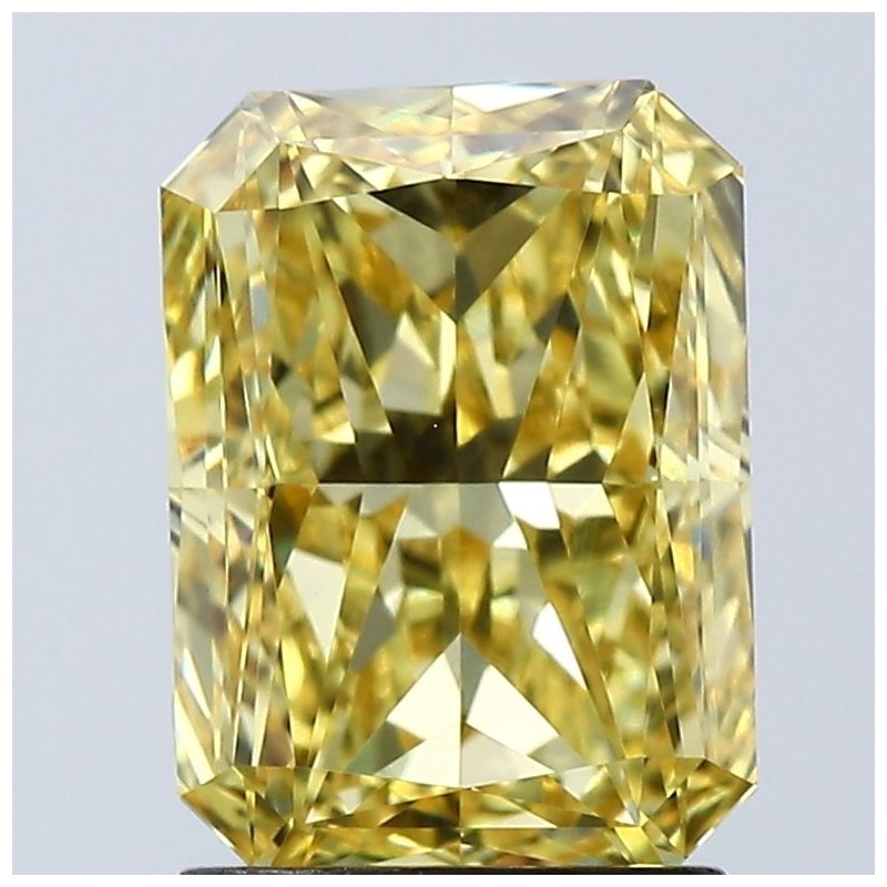 Diament laboratoryjny o barwie fantazyjnej radiant, 2.09ct, VVS2, Fancy Vivid Yellow, IGI LG678569663