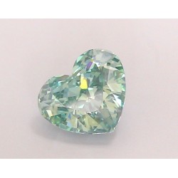 Diament laboratoryjny o barwie fantazyjnej serce, 2.12ct, VVS2, Fancy Vivid Green, IGI LG694511891