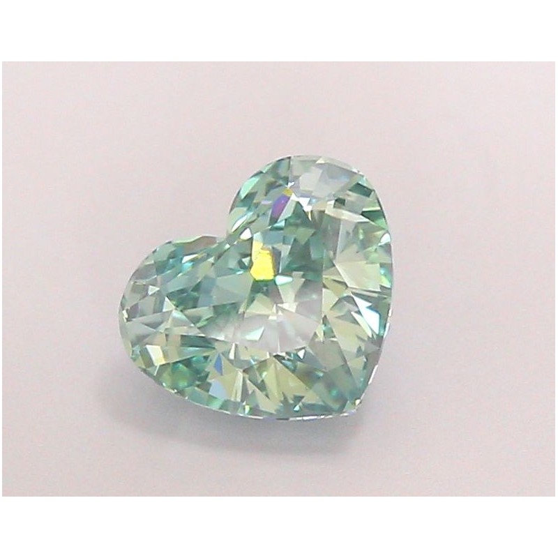 Diament laboratoryjny o barwie fantazyjnej serce, 2.12ct, VVS2, Fancy Vivid Green, IGI LG694511891