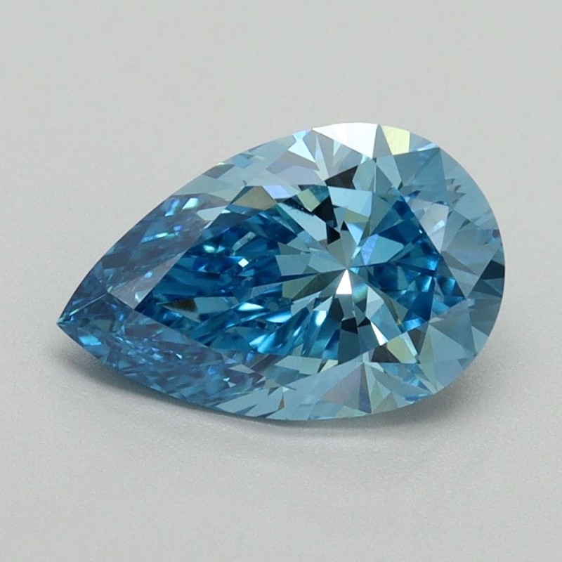 Diament laboratoryjny o barwie fantazyjnej szlif gruszkowy, 1.59ct, VVS2, Fancy Vivid Blue, IGI LG719502198 Diament laboratoryjny o barwie fantazyjnej szlif gruszkowy, 1.59ct, VVS2, Fancy Vivid Blue, IGI LG719502198