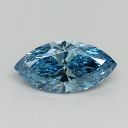 Diament laboratoryjny o barwie fantazyjnej markiza, 1.04ct, VVS2, Fancy Vivid Blue, IGI LG719502218