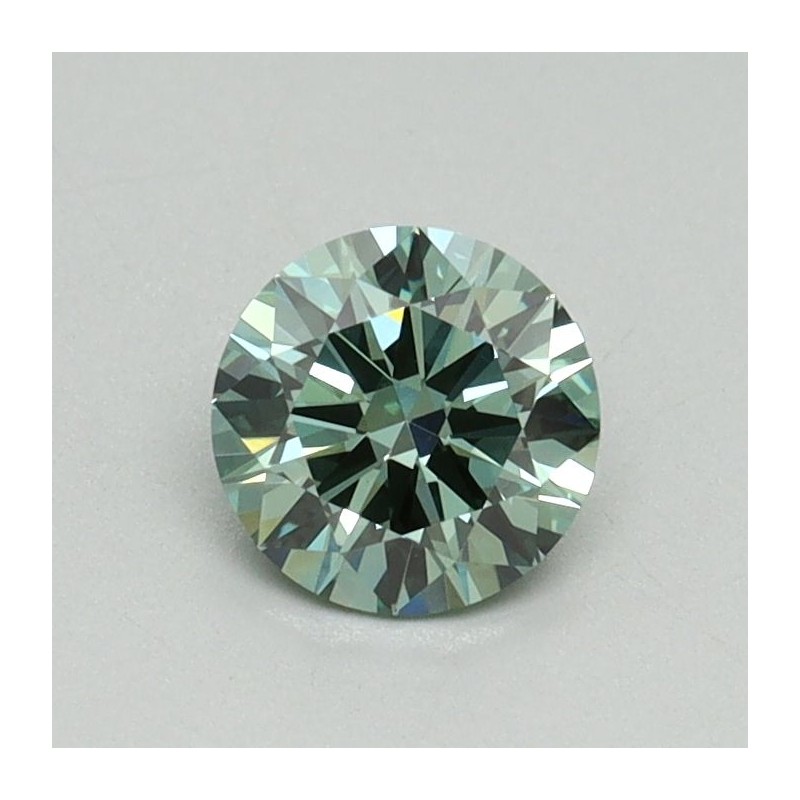 Diament laboratoryjny o barwie fantazyjnej szlif okrągły, 0.52ct, VVS2, Fancy Vivid Green, IGI LG706547256 Diament laboratoryjny o barwie fantazyjnej szlif okrągły, 0.52ct, VVS2, Fancy Vivid Green, IGI LG706547256