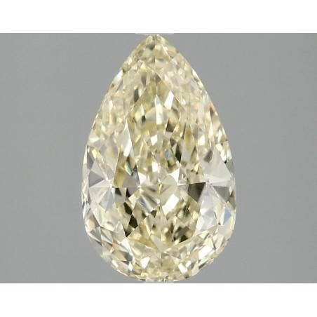 Diament laboratoryjny o barwie fantazyjnej szlif gruszkowy, 2.09ct, VVS2, Fancy Intense Yellow, IGI LG702501523