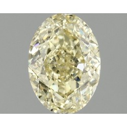 Diament laboratoryjny o barwie fantazyjnej szlif owalny, 1.58ct, VVS2, Fancy Intense Yellow, IGI LG702520157