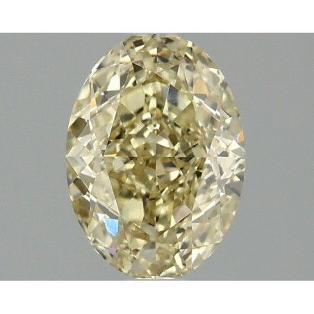 Diament laboratoryjny o barwie fantazyjnej szlif owalny, 1.56ct, VVS2, Fancy Intense Yellow, IGI LG702520158