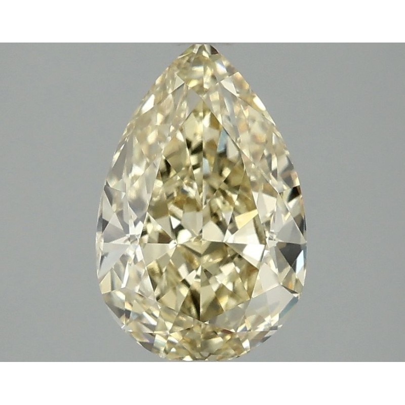 Diament laboratoryjny o barwie fantazyjnej szlif gruszkowy, 2.1ct, VVS2, Fancy Intense Yellow, IGI LG700586012