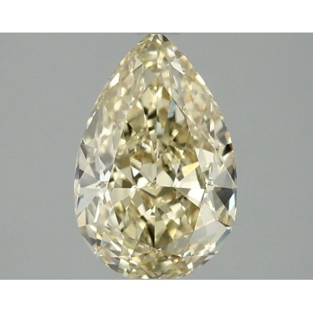 Diament laboratoryjny o barwie fantazyjnej szlif gruszkowy, 2.1ct, VVS2, Fancy Intense Yellow, IGI LG700586012