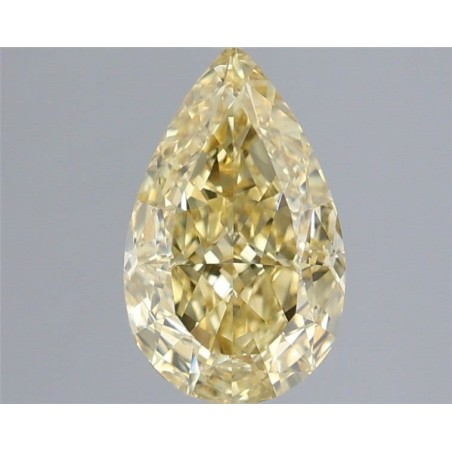 Diament laboratoryjny o barwie fantazyjnej szlif gruszkowy, 2.03ct, VVS2, Fancy Intense Yellow, IGI LG739565320