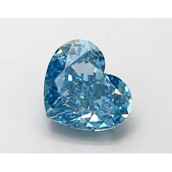 Diament laboratoryjny o barwie fantazyjnej serce, 1.22ct, VVS2, Fancy Vivid Blue, IGI LG694504380