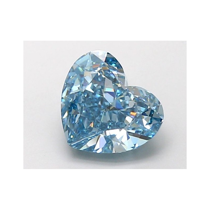 Diament laboratoryjny o barwie fantazyjnej serce, 1.9ct, VVS2, Fancy Vivid Blue, IGI LG694504394 Diament laboratoryjny o barwie fantazyjnej serce, 1.9ct, VVS2, Fancy Vivid Blue, IGI LG694504394