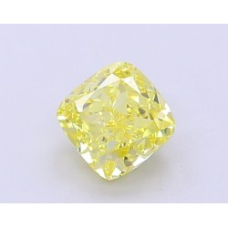 Diament laboratoryjny o barwie fantazyjnej szlif owalny, 1.49ct, VVS2, Fancy Vivid Yellow, IGI LG694504323