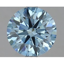 Diament laboratoryjny o barwie fantazyjnej szlif okrągły, 2.2ct, VVS2, Fancy Vivid Blue, IGI LG649417024