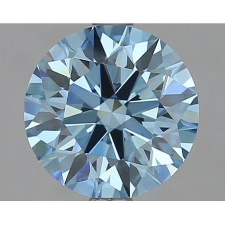 Diament laboratoryjny o barwie fantazyjnej szlif okrągły, 2.2ct, VVS2, Fancy Vivid Blue, IGI LG649417024