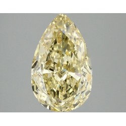 Diament laboratoryjny o barwie fantazyjnej szlif gruszkowy, 2.91ct, VVS2, Fancy Intense Yellow, IGI LG702520160
