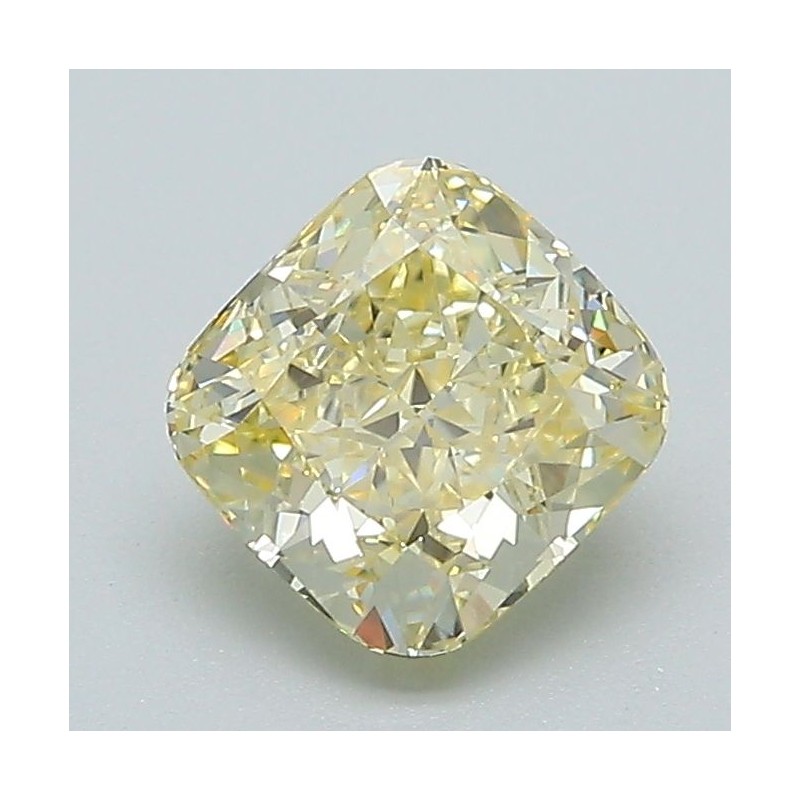 Diament laboratoryjny o barwie fantazyjnej szlif poduszkowy brylantowy, 1.27ct, VVS2, Fancy Intense Yellow, IGI LG633494338