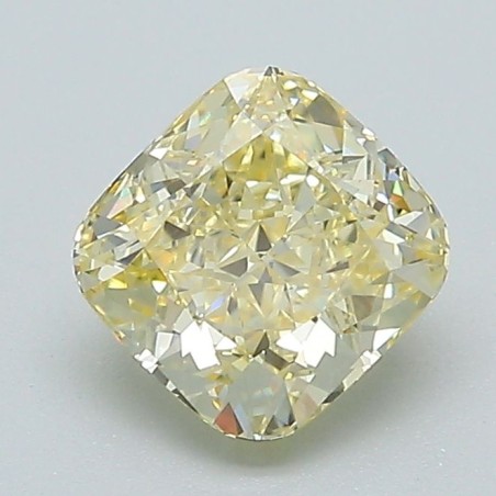 Diament laboratoryjny o barwie fantazyjnej szlif poduszkowy brylantowy, 1.27ct, VVS2, Fancy Intense Yellow, IGI LG633494338