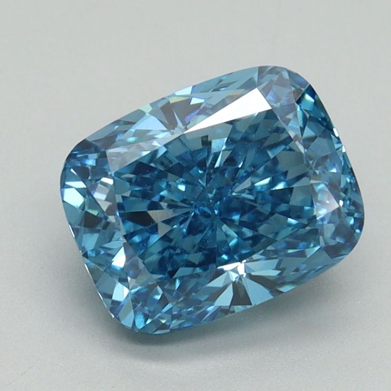 Diament laboratoryjny o barwie fantazyjnej szlif poduszkowy brylantowy, 2.18ct, VVS2, Fancy Vivid Blue, IGI LG652421427 Diament laboratoryjny o barwie fantazyjnej szlif poduszkowy brylantowy, 2.18ct, VVS2, Fancy Vivid Blue, IGI LG652421427