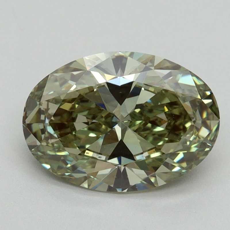 Diament laboratoryjny o barwie fantazyjnej szlif owalny, 2.01ct, VVS2, Fancy Intense Green, IGI LG715579024 Diament laboratoryjny o barwie fantazyjnej szlif owalny, 2.01ct, VVS2, Fancy Intense Green, IGI LG715579024