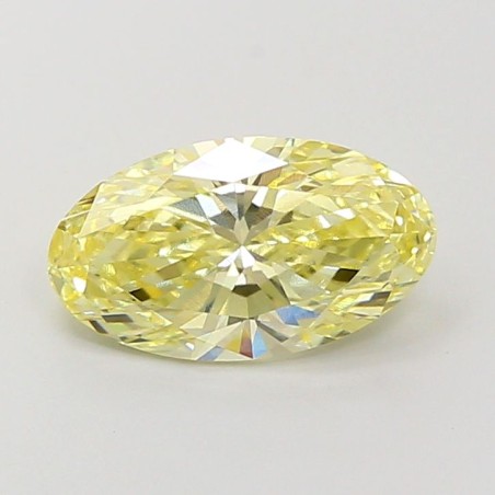 Diament laboratoryjny o barwie fantazyjnej szlif owalny, 2.06ct, VVS2, Fancy Intense Yellow, IGI LG720590911