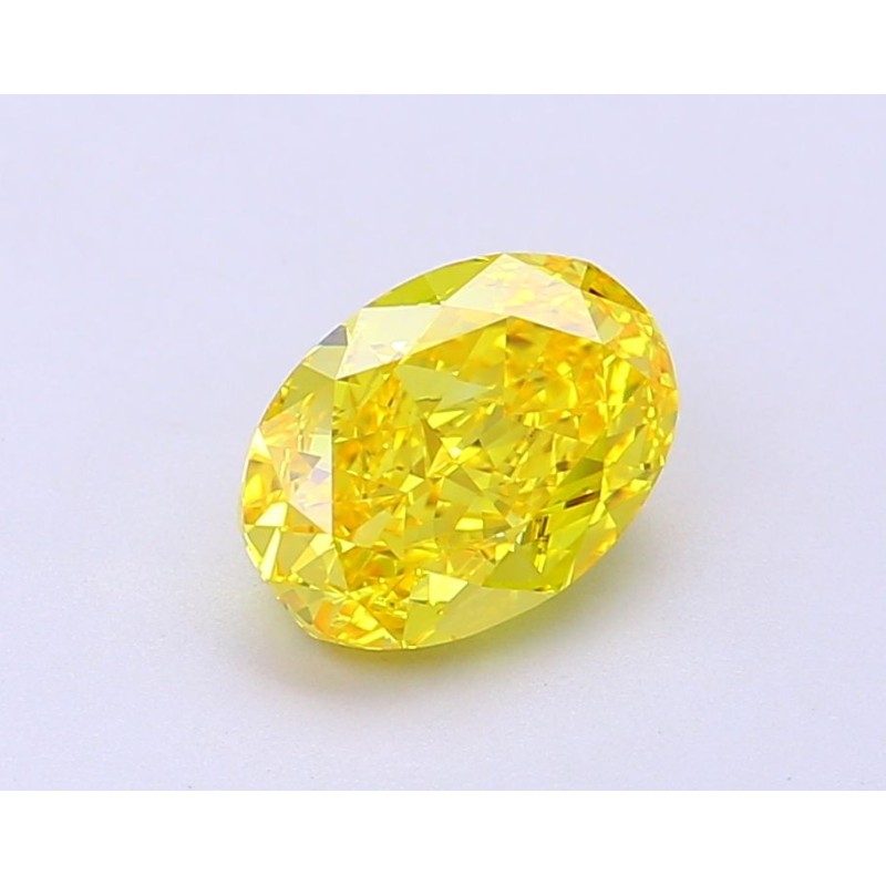 Diament laboratoryjny o barwie fantazyjnej szlif owalny, 1.61ct, VVS2, Fancy Vivid Yellow, IGI LG687528309 Diament laboratoryjny o barwie fantazyjnej szlif owalny, 1.61ct, VVS2, Fancy Vivid Yellow, IGI LG687528309