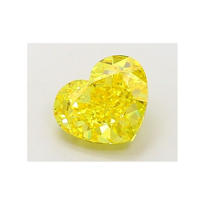 Diament laboratoryjny o barwie fantazyjnej serce, 1.6ct, VVS2, Fancy Vivid Yellow, IGI LG694504375 Diament laboratoryjny o barwie fantazyjnej serce, 1.6ct, VVS2, Fancy Vivid Yellow, IGI LG694504375