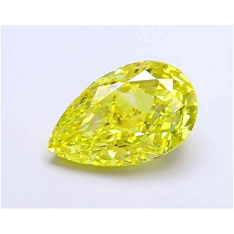 Diament laboratoryjny o barwie fantazyjnej szlif gruszkowy, 1.59ct, VVS2, Fancy Vivid Yellow, IGI LG670432591 Diament laboratoryjny o barwie fantazyjnej szlif gruszkowy, 1.59ct, VVS2, Fancy Vivid Yellow, IGI LG670432591