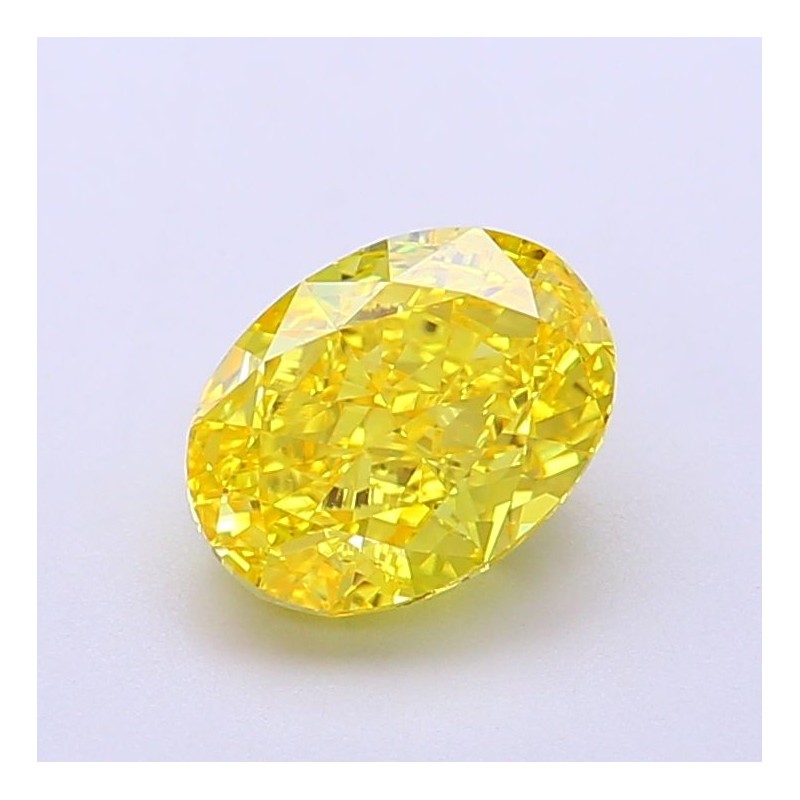 Diament laboratoryjny o barwie fantazyjnej szlif owalny, 1.59ct, IF, Fancy Vivid Yellow, IGI LG700517282 Diament laboratoryjny o barwie fantazyjnej szlif owalny, 1.59ct, IF, Fancy Vivid Yellow, IGI LG700517282