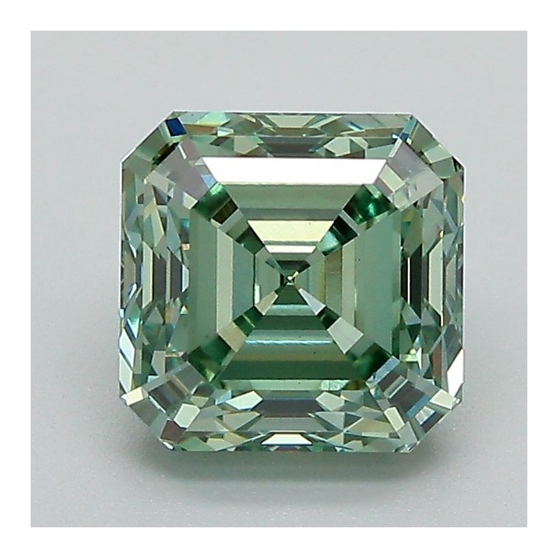 Diament laboratoryjny o barwie fantazyjnej szlif szmaragdowy kwadratowy, 2.18ct, VVS2, Fancy Intense Green, IGI LG660408858 Diament laboratoryjny o barwie fantazyjnej szlif szmaragdowy kwadratowy, 2.18ct, VVS2, Fancy Intense Green, IGI LG660408858