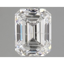 Diament szlif szmaragdowy, 1.51ct, SI2, E, GIA 6425325663