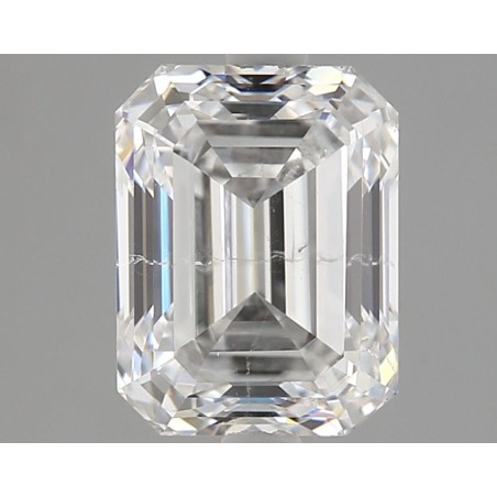 Diament szlif szmaragdowy, 1.51ct, SI2, E, GIA 6425325663