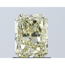 Diament laboratoryjny o barwie fantazyjnej radiant, 1.02ct, VVS2, Fancy Yellow, IGI LG671433141
