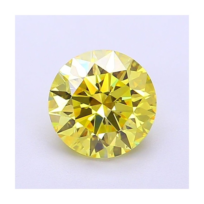 Diament laboratoryjny o barwie fantazyjnej szlif okrągły, 1.53ct, VVS1, Fancy Vivid Yellow, IGI LG700517727 Diament laboratoryjny o barwie fantazyjnej szlif okrągły, 1.53ct, VVS1, Fancy Vivid Yellow, IGI LG700517727