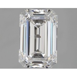 Diament szlif szmaragdowy, 1.53ct, SI2, D, IGI 550259292